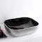 Whitehaus Rctnglr Above Mount Basin W/ An Embossed Exterior, Interior, And Center WH71302-F20 - alternate 2